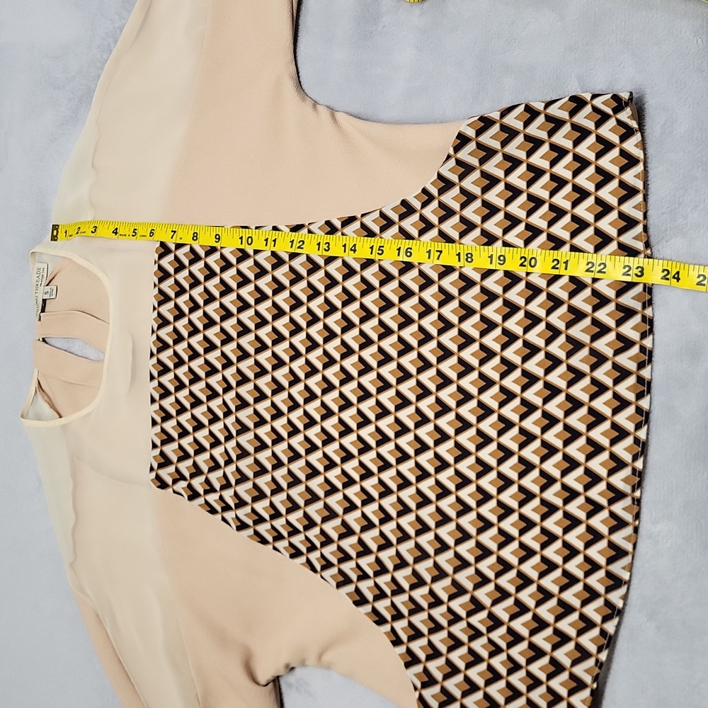 NWOT Multi-Pattern Blouse - Picture 11 of 12